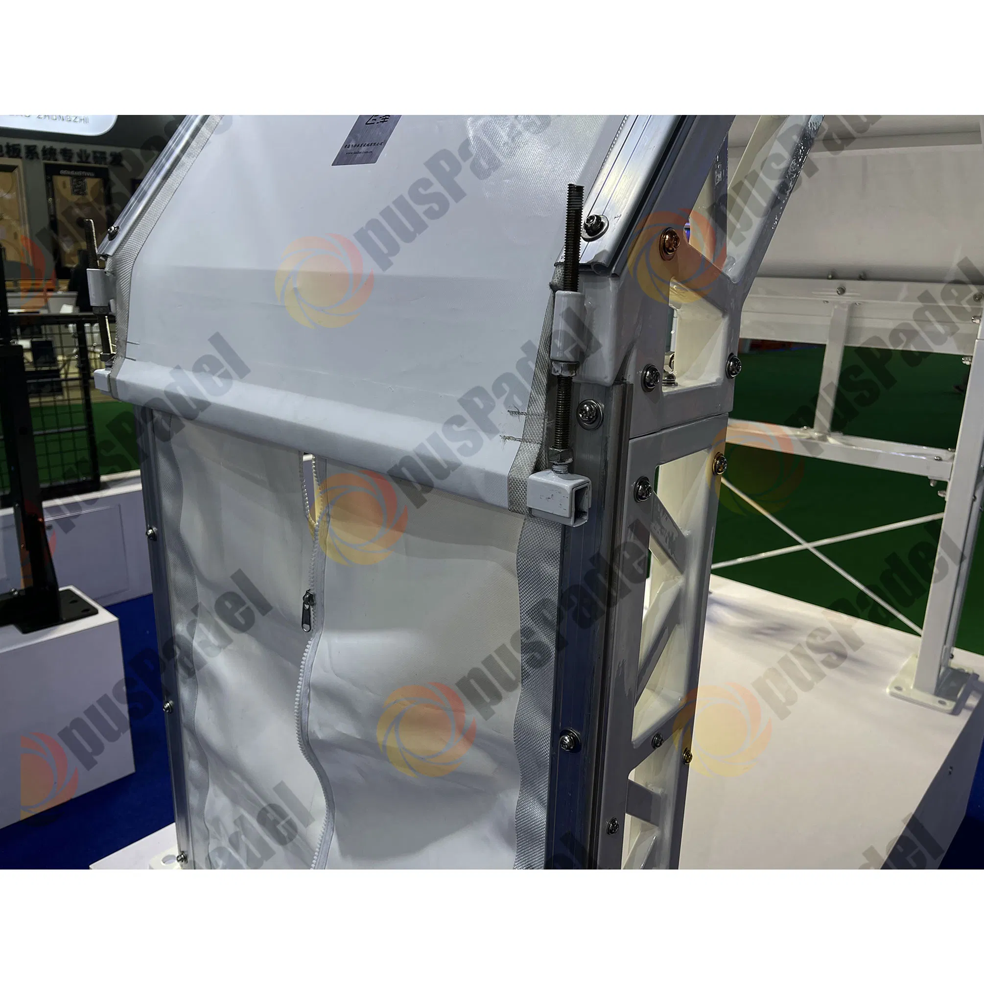 Hot Selling Construction Padel Tennis Court Roof Sport Court Roof Cover Artificial Grass Panoramic Padel Court