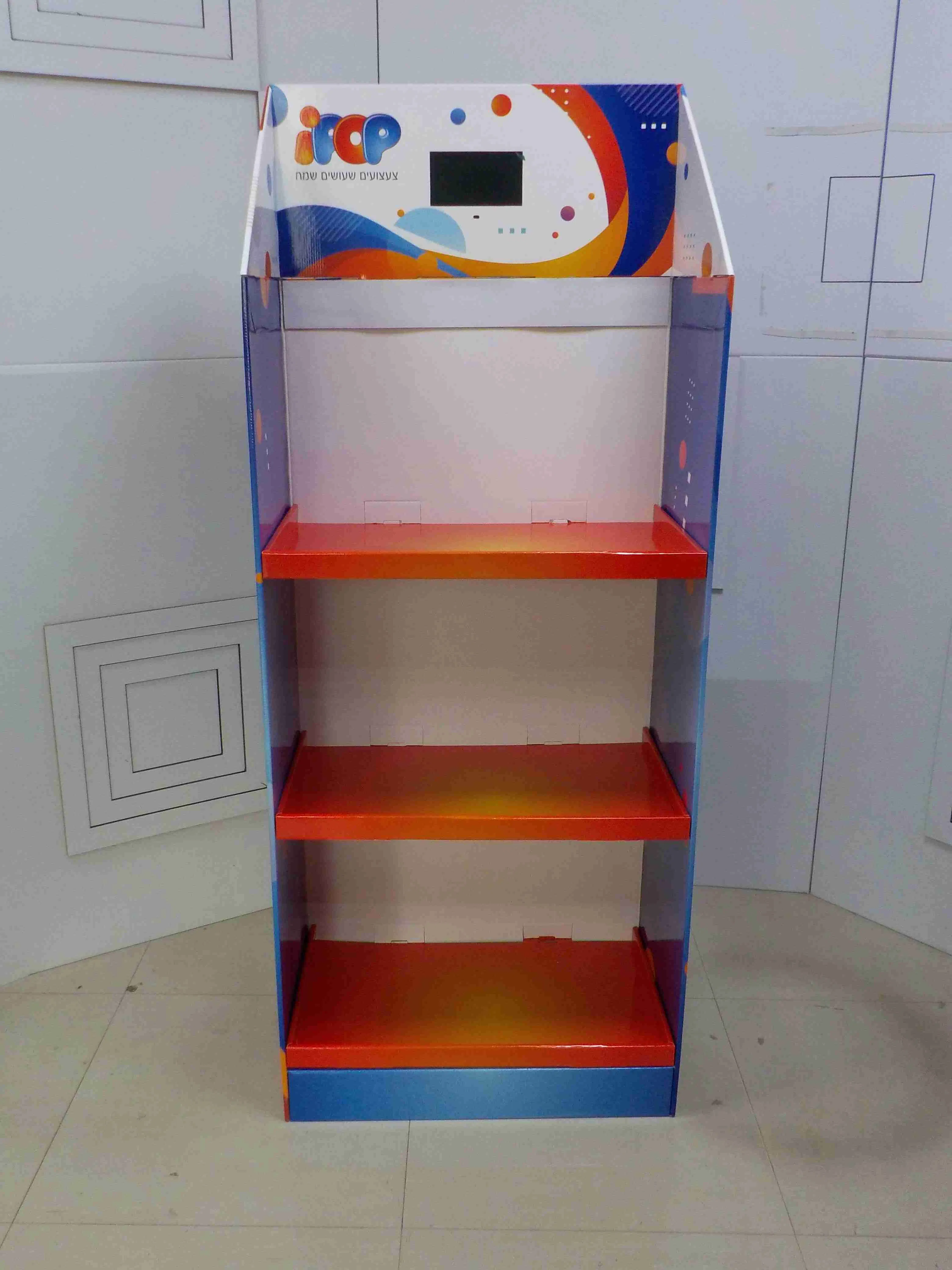 7 Inch LCD Open Frame Cardboard Fsdu Display Screen Monitor with Battery