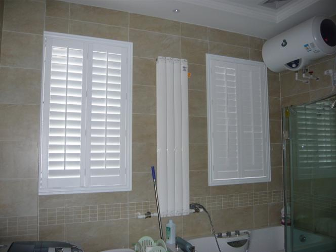 Australia White UV Painted Wooden Plantation Shutter Louvers