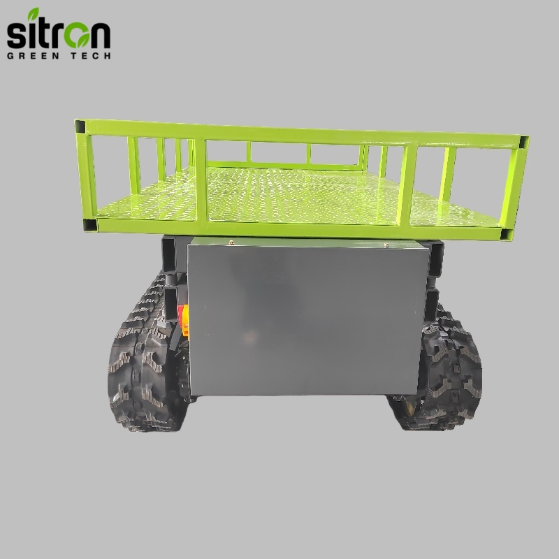 Remote Controlled Fully Automatic Tracked Transport Vehicle: All-Terrain