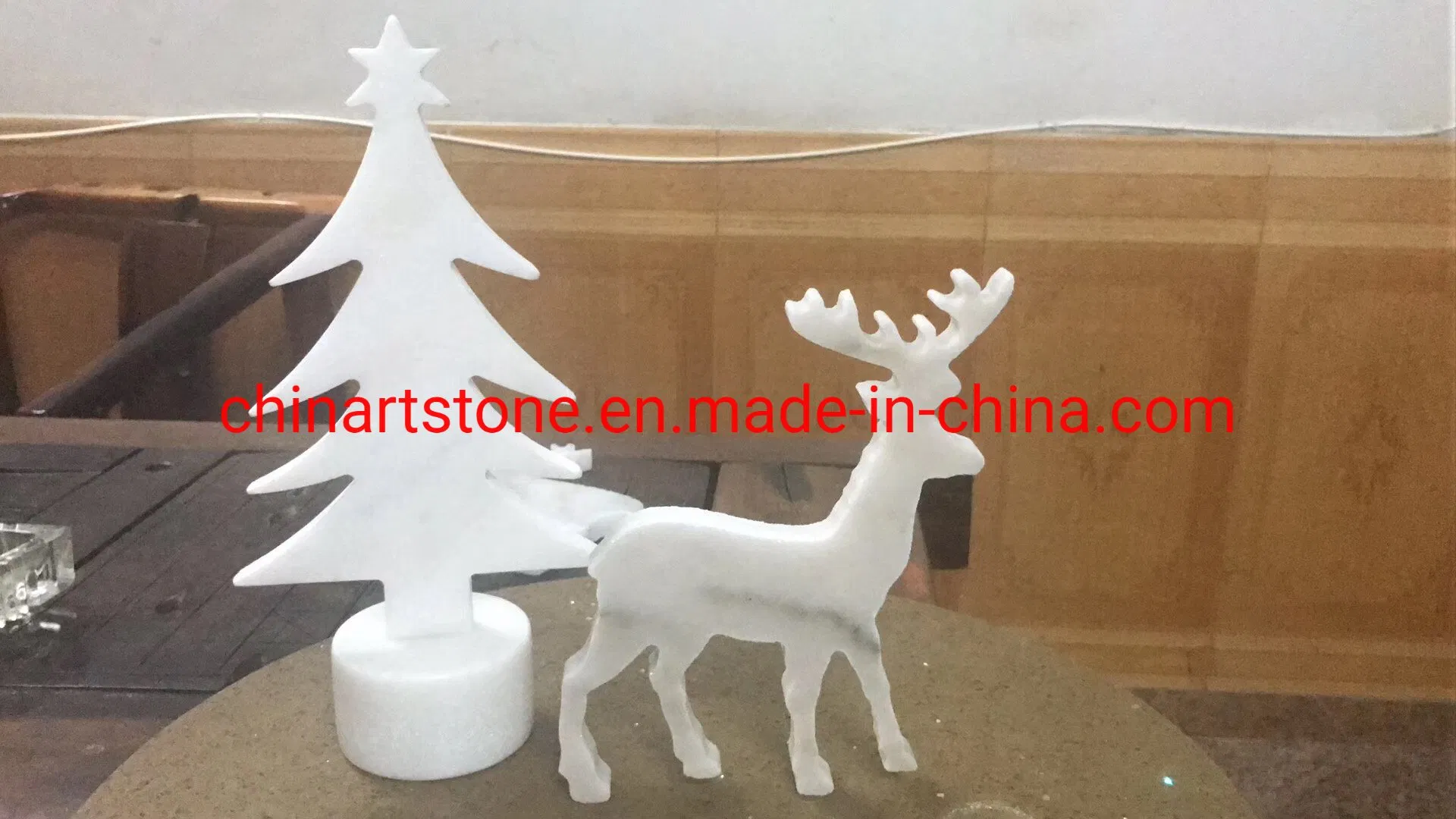 Marble Deer Products for Christmas Decoration