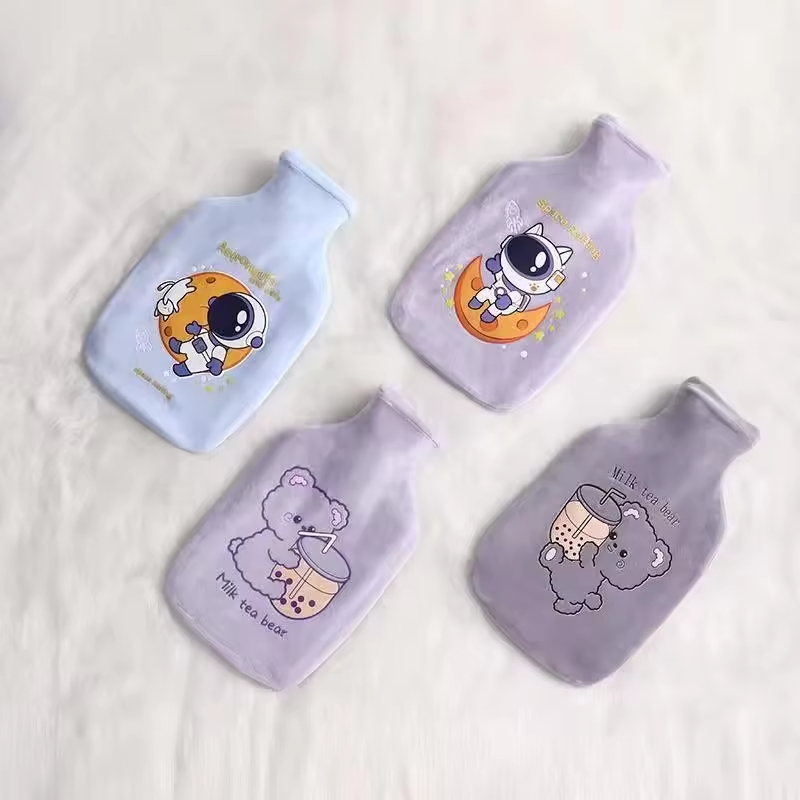 Hot Selling Warm Cartoon Hand Warmer Winter Lovely Plush Hot Water Bag