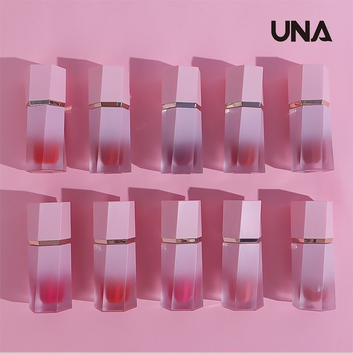 Customized Logo High Pigment Vegan Private Label Organic Makeup Blush Sponge Lip Tint Liquid Cheek Blush