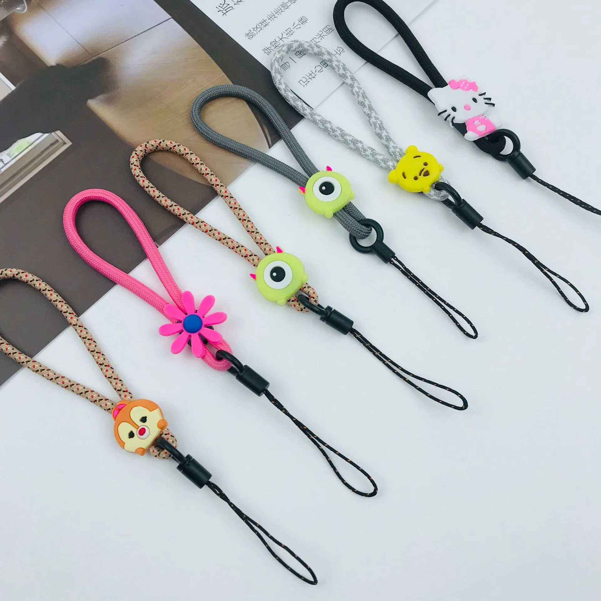 Wrist Lanyard Reflective Hand Srap Lanyards for Key Phone ID Card