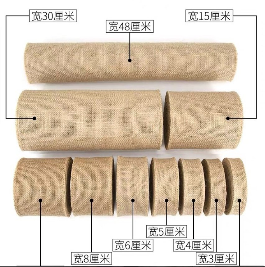Natural Material Hessian Cloth Jute Fabric for Building Conservation