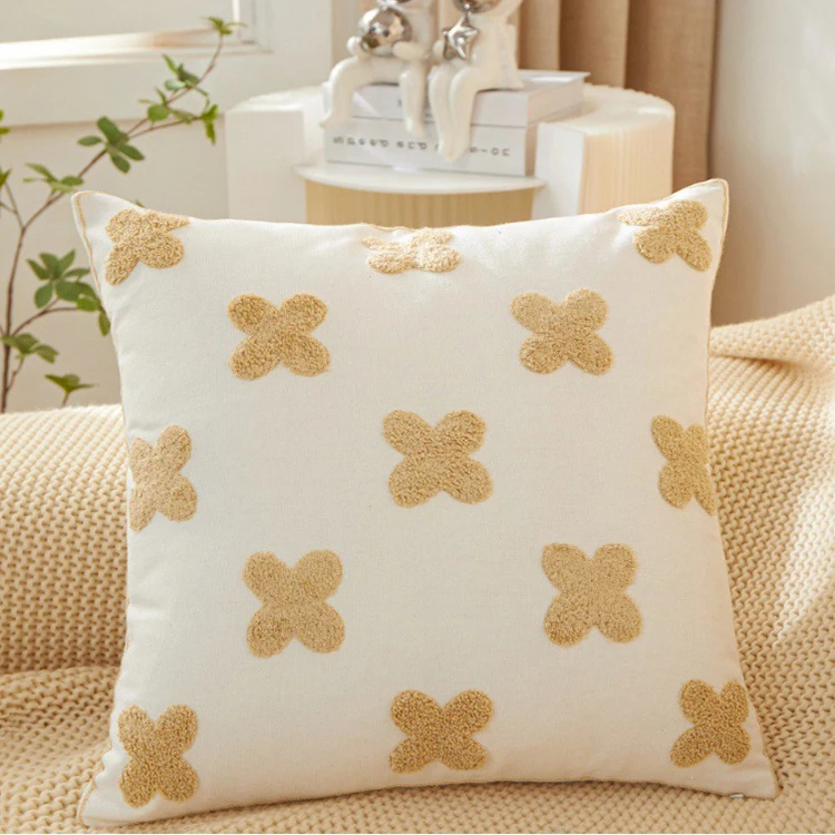 Personalized Sofa Cushion for Handmade Decor Style Embroidery Cushion