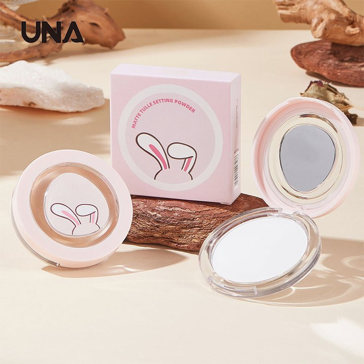 Matte Light Mist Foundation Delicate Smooth Oil Control and Pore-Improving Natural Setting Powder