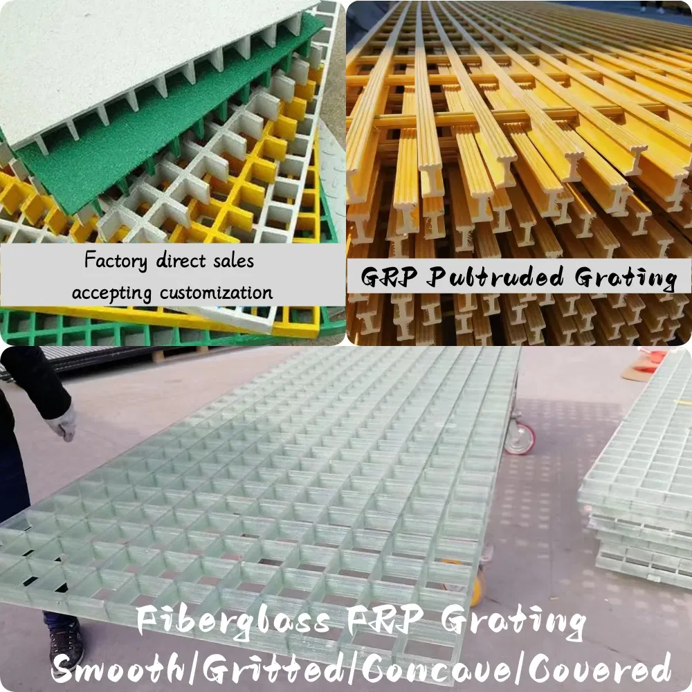 Hw Customized Glass Fiber Pultruded Grilles GRP Gratings