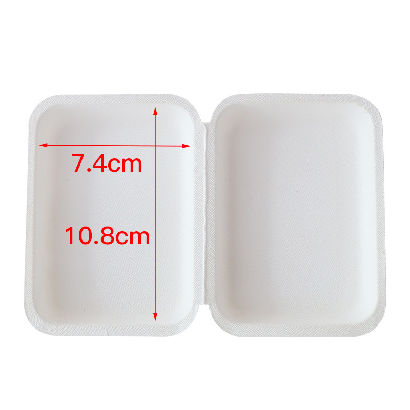 Customized Eco-Friendly Packaging Box Degradable Pulp Bagasse Packaging Soap Box