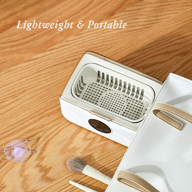 Fully Automatic Mini Eyeglass Ultrasonic Cleaner Home Use Braces & Denture Cleaning Machine