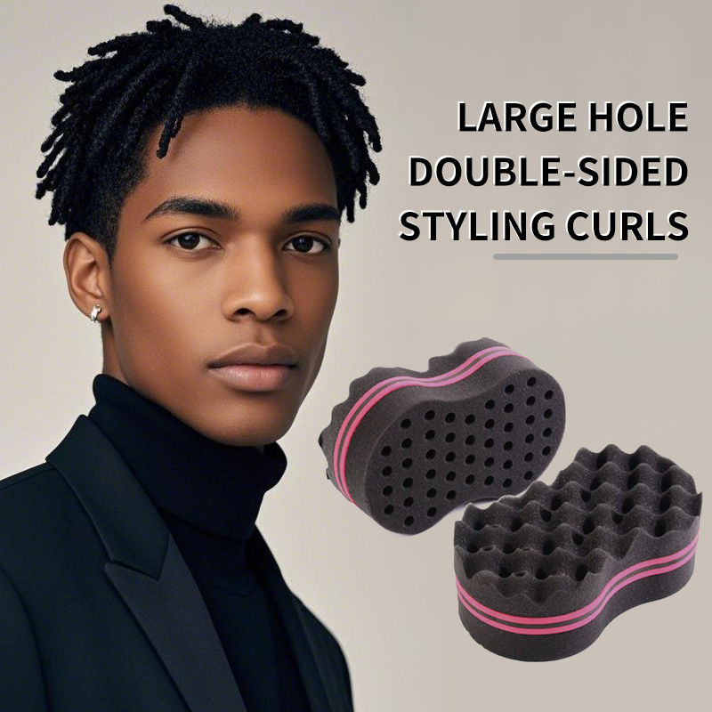 Curl Sponge New Magic Durable Two-Sides Other Hair Styling Tools Black Men Sponges for Hair