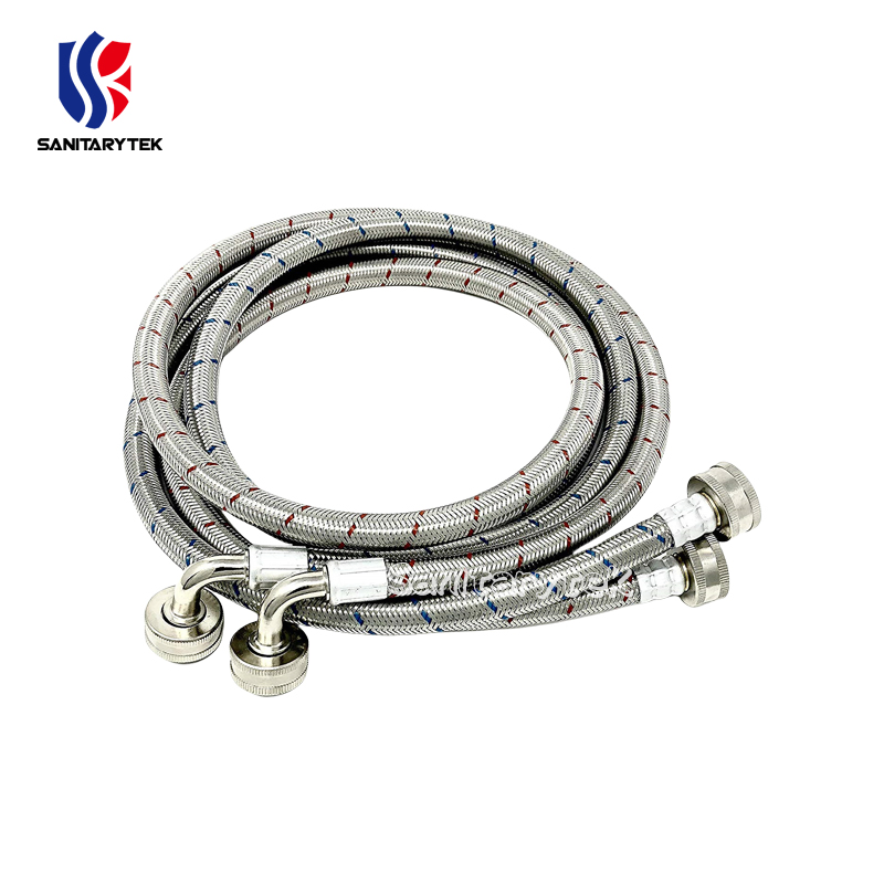 Stainless Steel Braided Flexible Washing Machine Hose American Standard