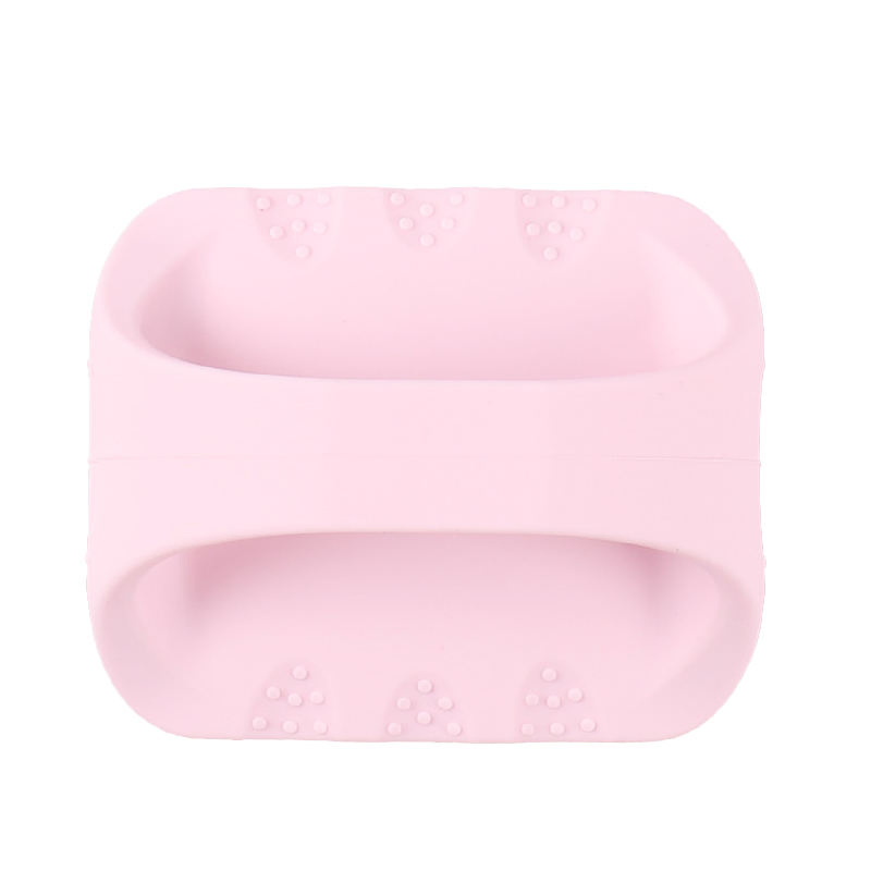2023 Silicone Shampoo Brush Thin Version Full Silicone Hair Brush Head Massager Square Slip-Proof Scalp Massager