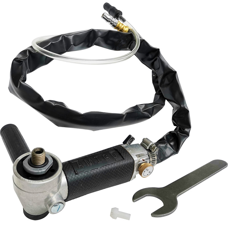 Portable Corded Electric Angle Grinder for Natural Stone and Man-Made Materials