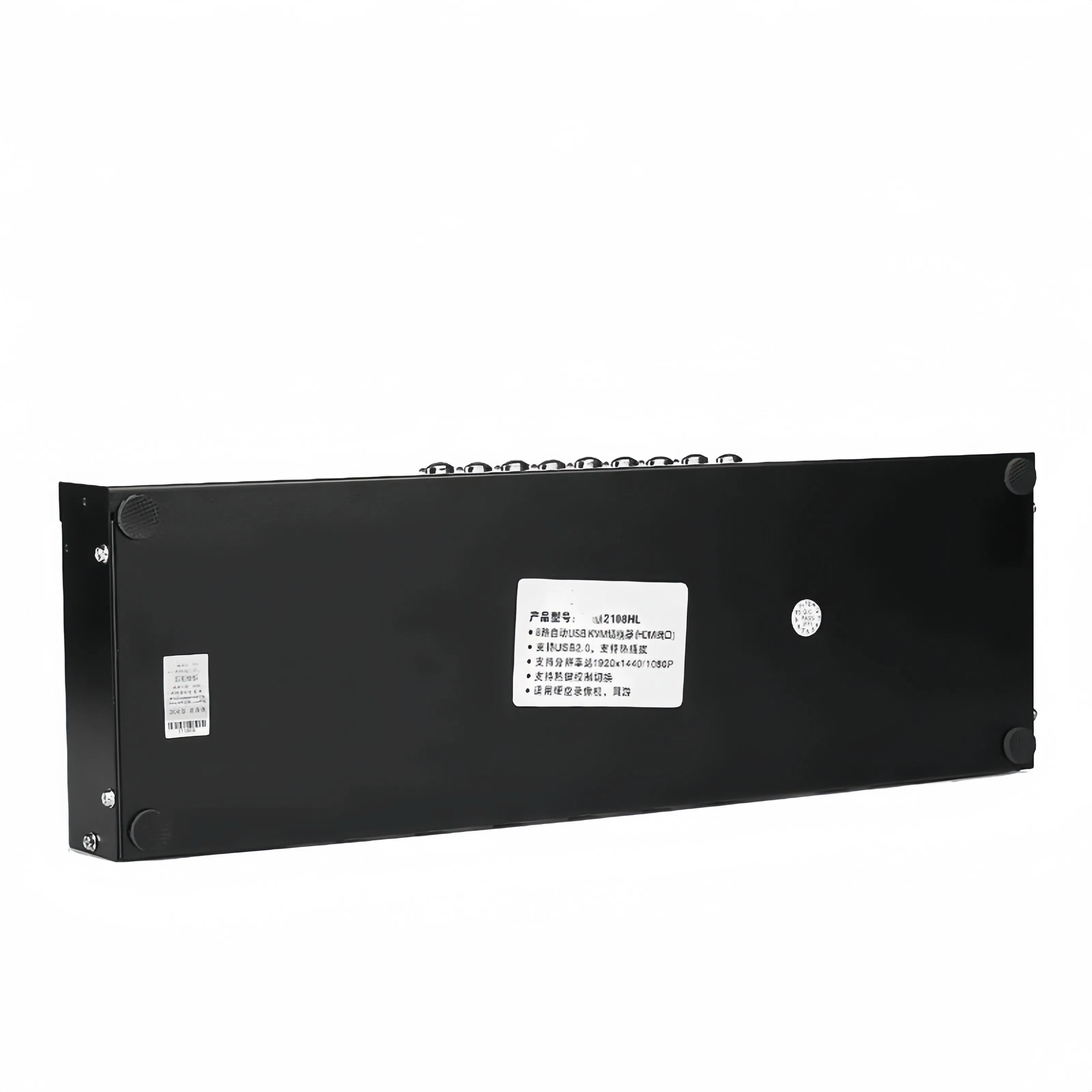 8-портовый KVM-коммутатор HDMI 4K 30Гц, 1U стойка