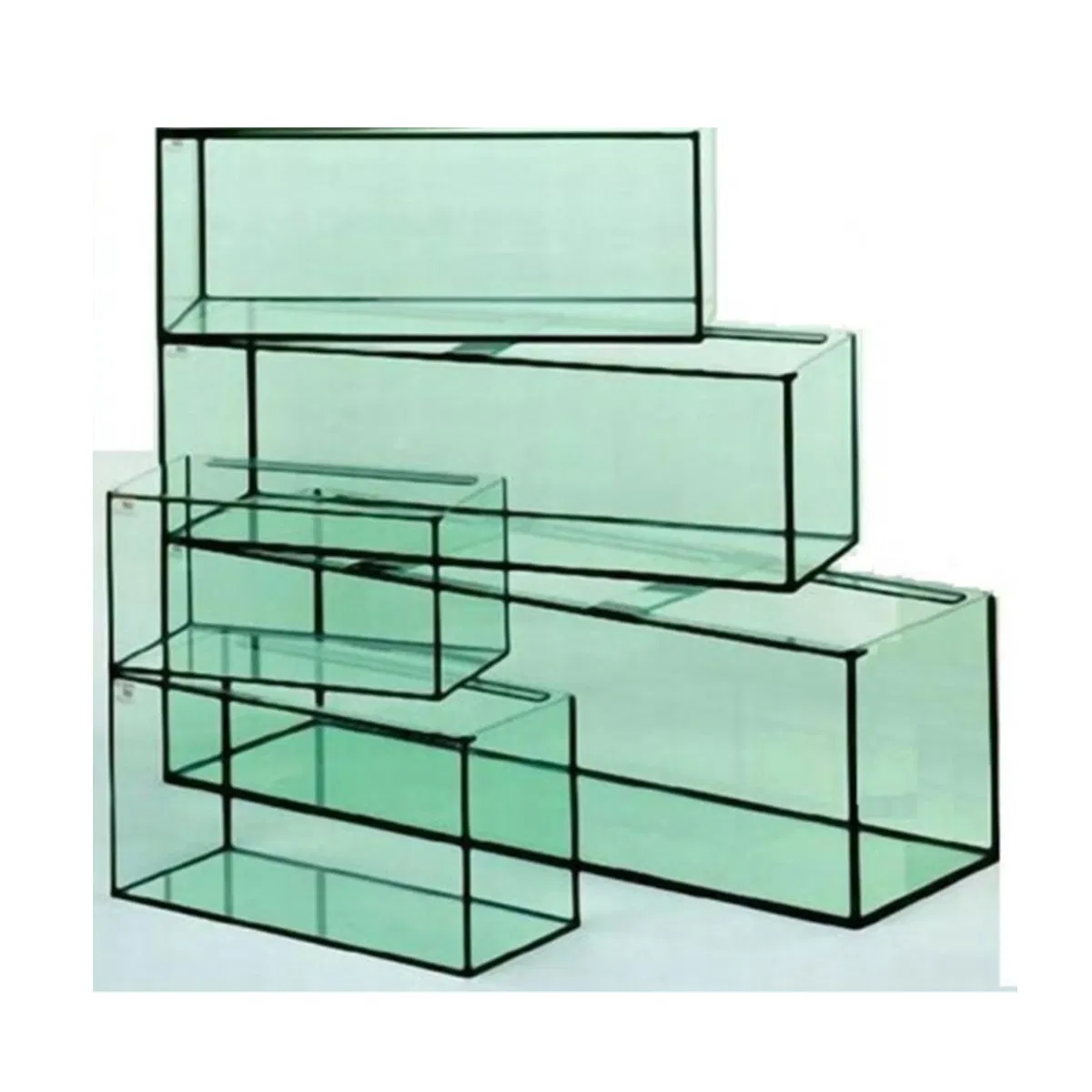 4mm 6mm 8mm 10mm 12mm 19mm Clear Aquarium Glass with Polished Edge