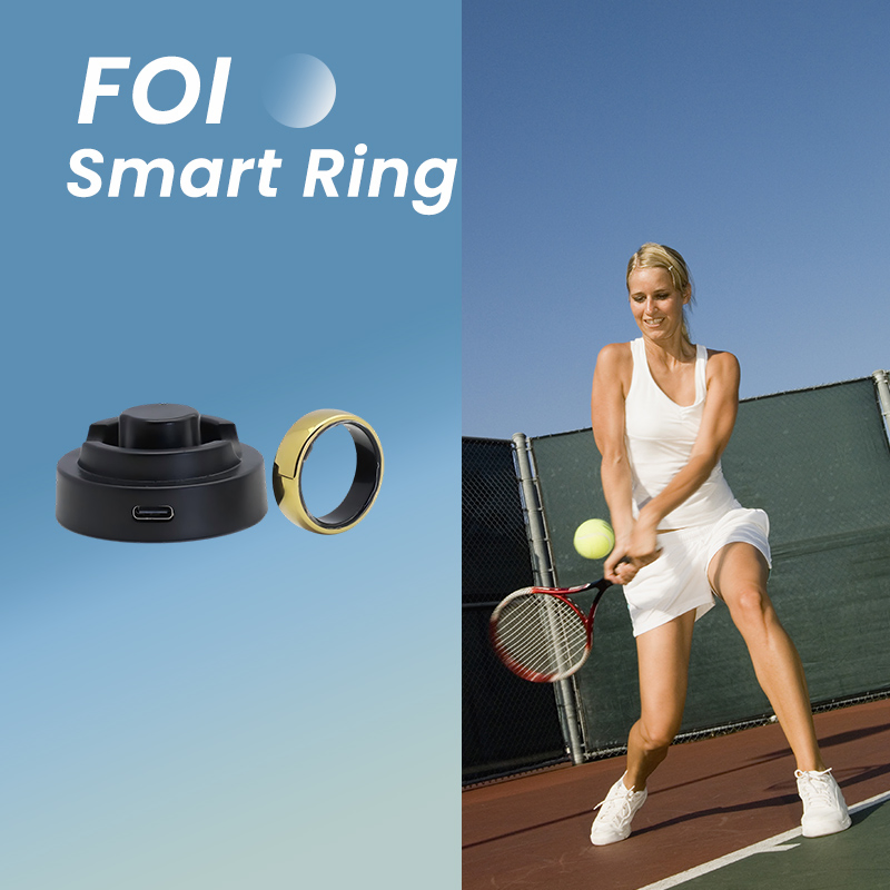 Sleeping Gadgets 2024 New Smart Ring Boy Black Tasbih Digital Holter Device NFC Wearable Smart Ring for Payment Glucose