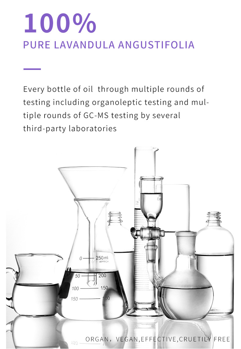 Beauty Cosmetics Skin Care Anti Wrinkles Soothing Body Oil Lavender Essential Oil