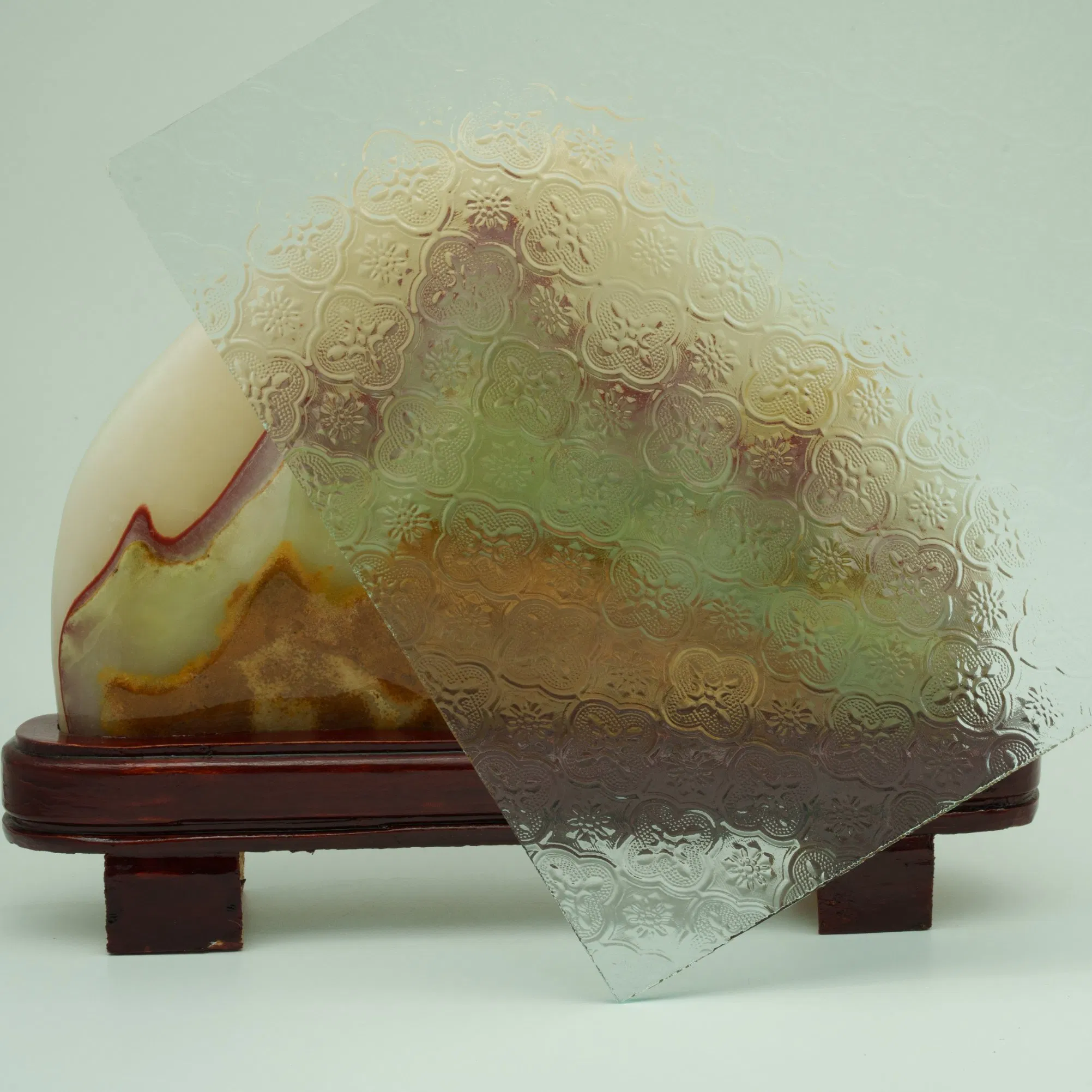 3/4/5/6mm Factory Price Temperable Pattern Glass for Table