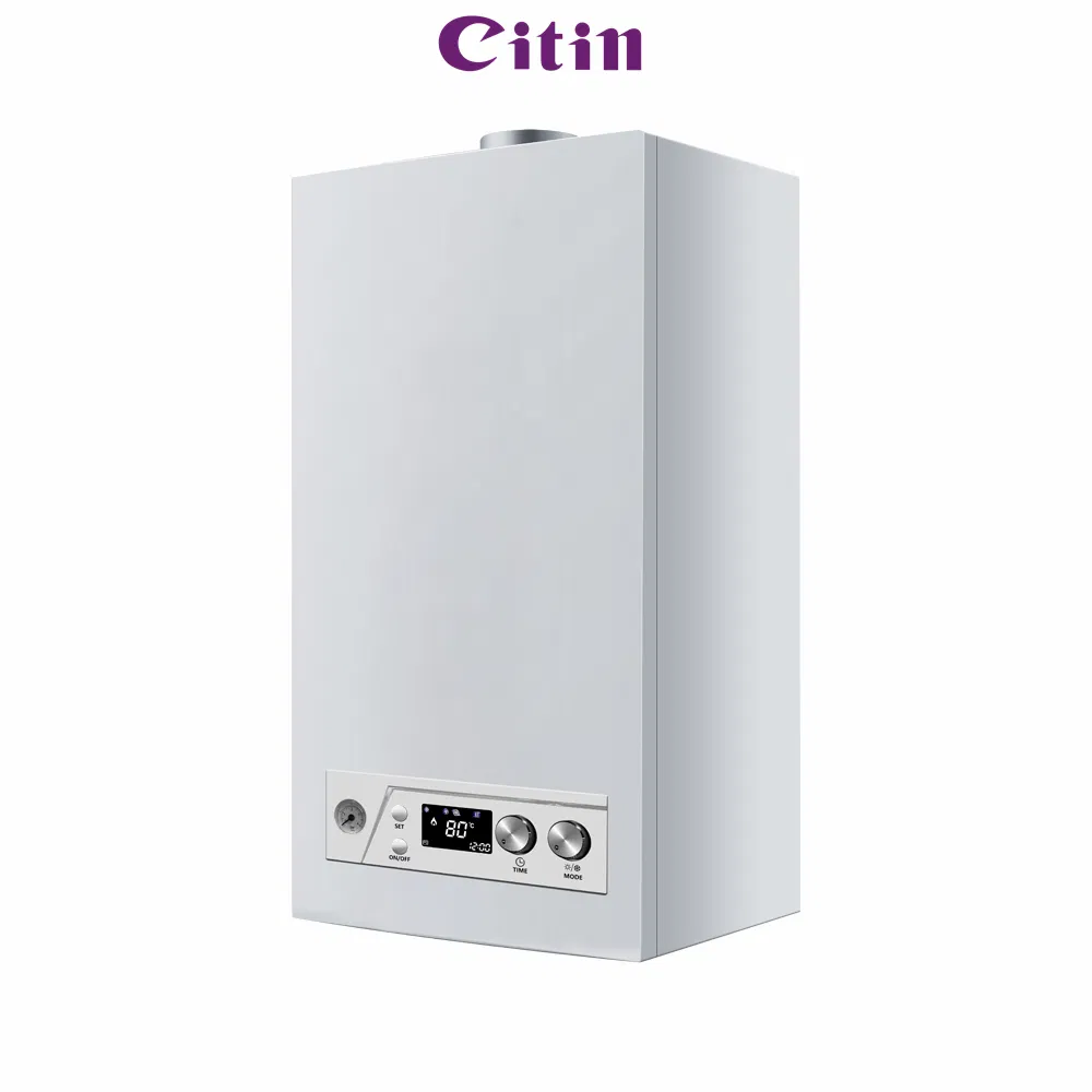 Natural Gas Wall-Hung Boiler with 28kw and Manual Controls