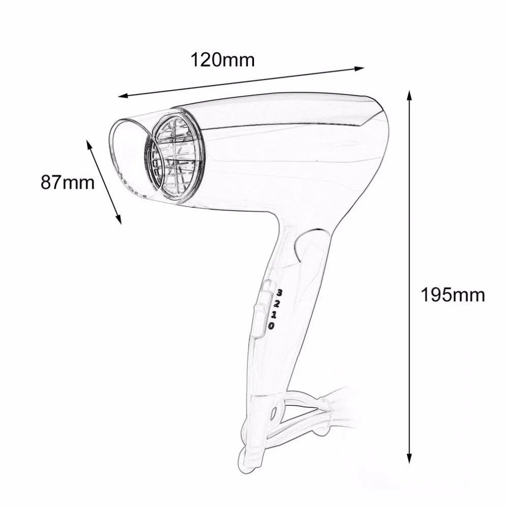 Salon Equipment Hair Accessories Electric Hair Dryer Motor Professional Hair Dryer