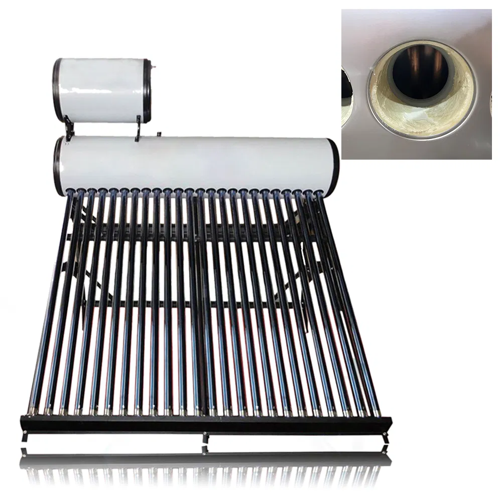 Солнечный водонагреватель 200 л с медным змеевиком