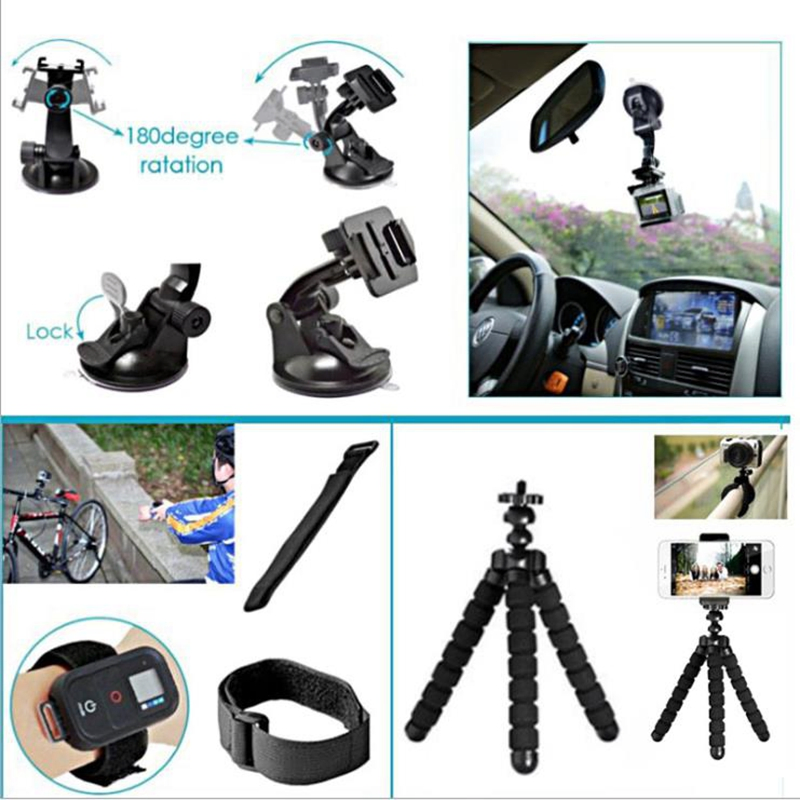Action Video Camera & Accessories 50-in-1 Accessory Kit Compatible Wyz15495