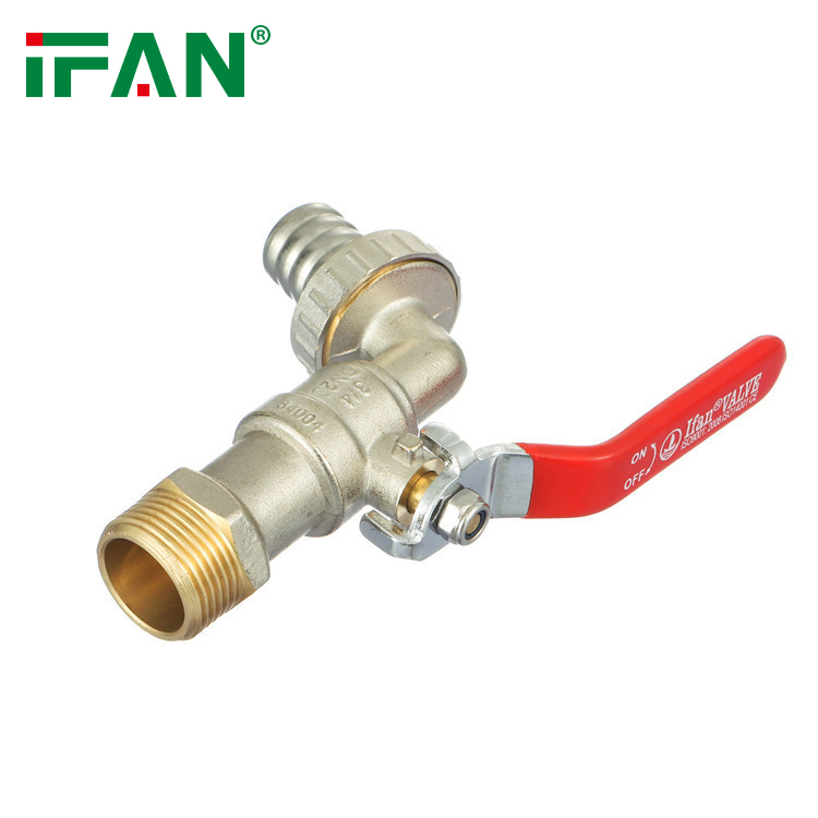 Латунный садовый кран Ifan 1/2" 3/4"