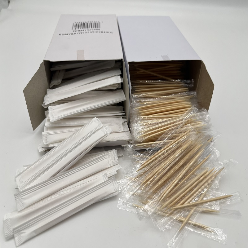 500PCS 1000PCS 2000PCS Package Toothpick Paper Wrap Package