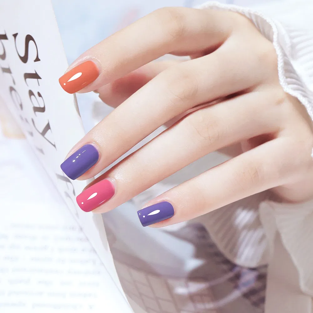 Wholesale Full Set Nail Gel Polish Ice Transparent Nude for UV Gel Cat Eye Gel Polish LED Lamp Bottle Minimum Order