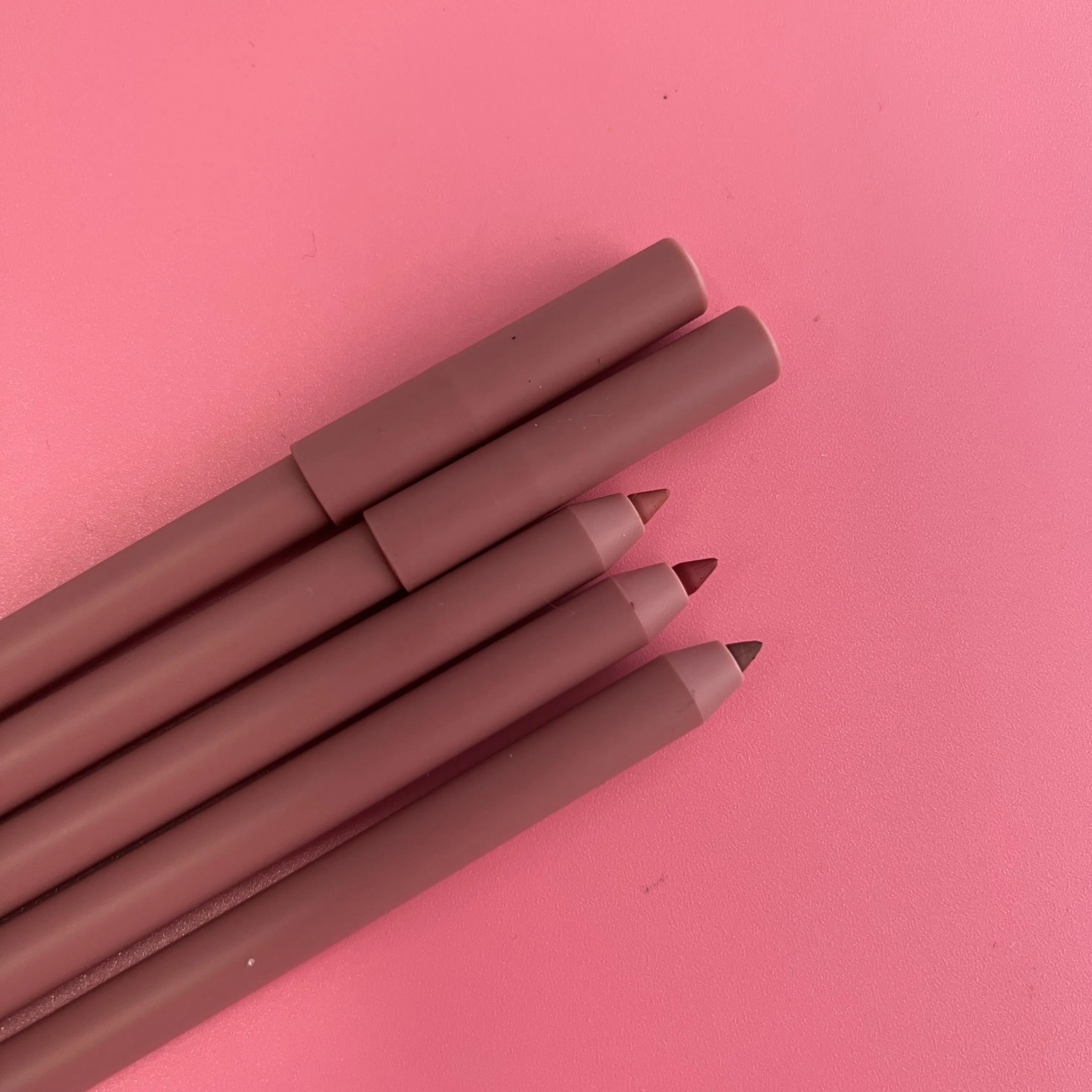 Private Label Lip Liner 8 Colors Waterproof Nude Tubes High Pigment Velvet Matte for All-Day Wear and Sensitive Lips