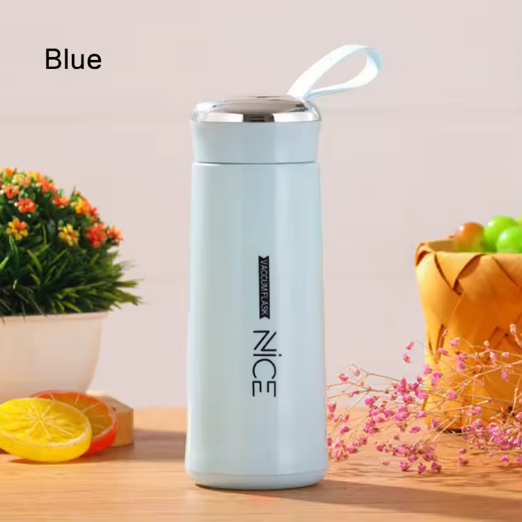 Wholesale Exquisite 400ml Travel Coffee Water Bottle Glass Cup Coffee Cup Glass Water Bottle with Carrying Dai3