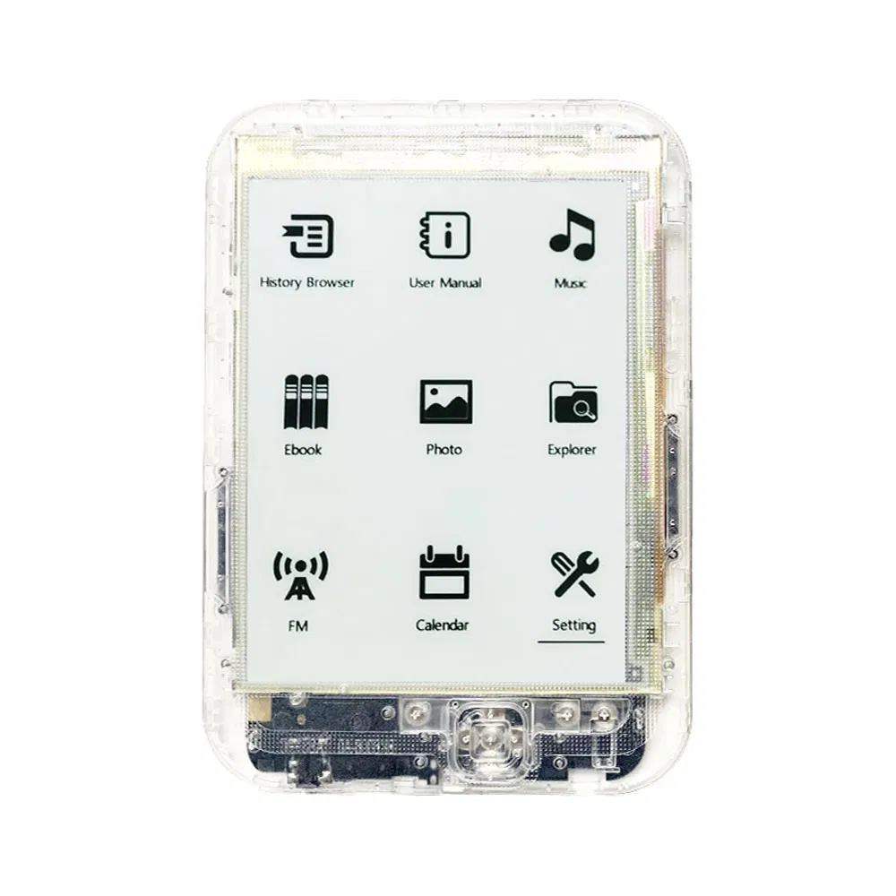 Jail Night LED All Eink E-book One Hand Book Reader