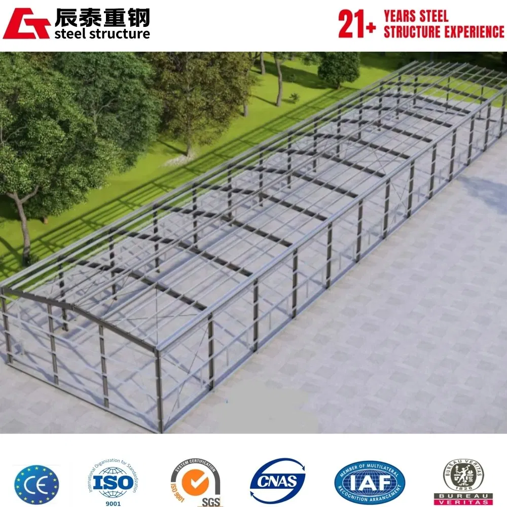 New Design Flameproof Prefabricated Multi-Functional H Steel Frame for Steel Structure Buildings