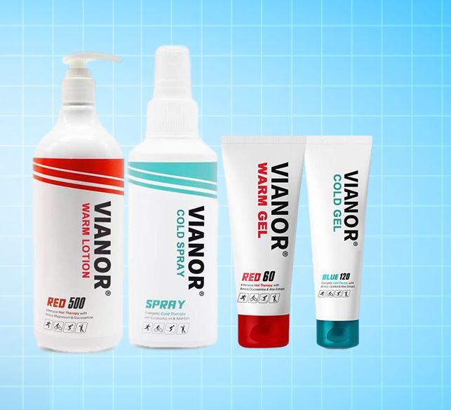 Vianor Warm Lotion for After Sport with Good Quality Cheap Price