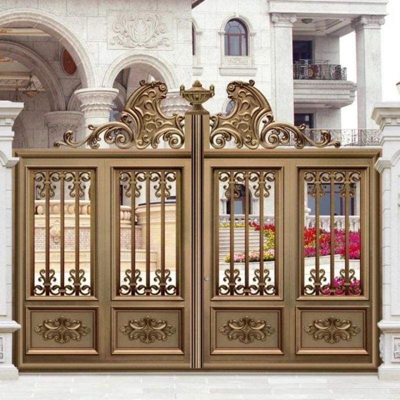 Cbmmart Garden Exterior Gate Villa Entrance House Main Wrought Iron Door