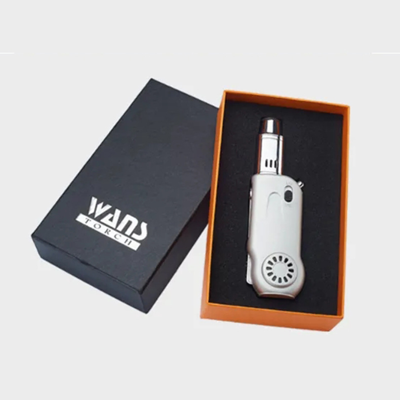 4.7*3.6*15.2 185g Outdoor Lighter Torch Liquefied Gas Flame Spray Gun Household Lighter High Temperature All-Copper BBQ Firestarter