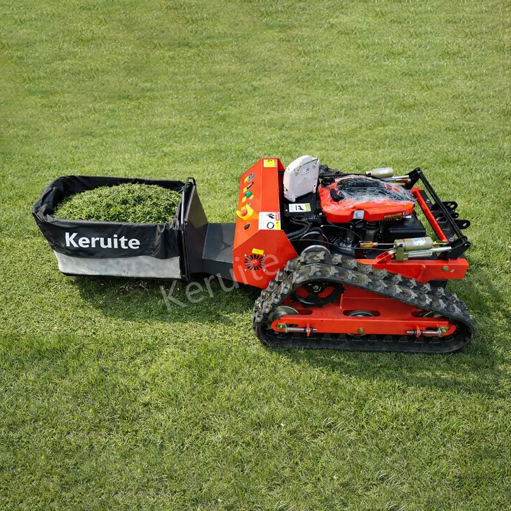 Газо-электрическая радиоуправляемая косилка-измельчитель Keruite