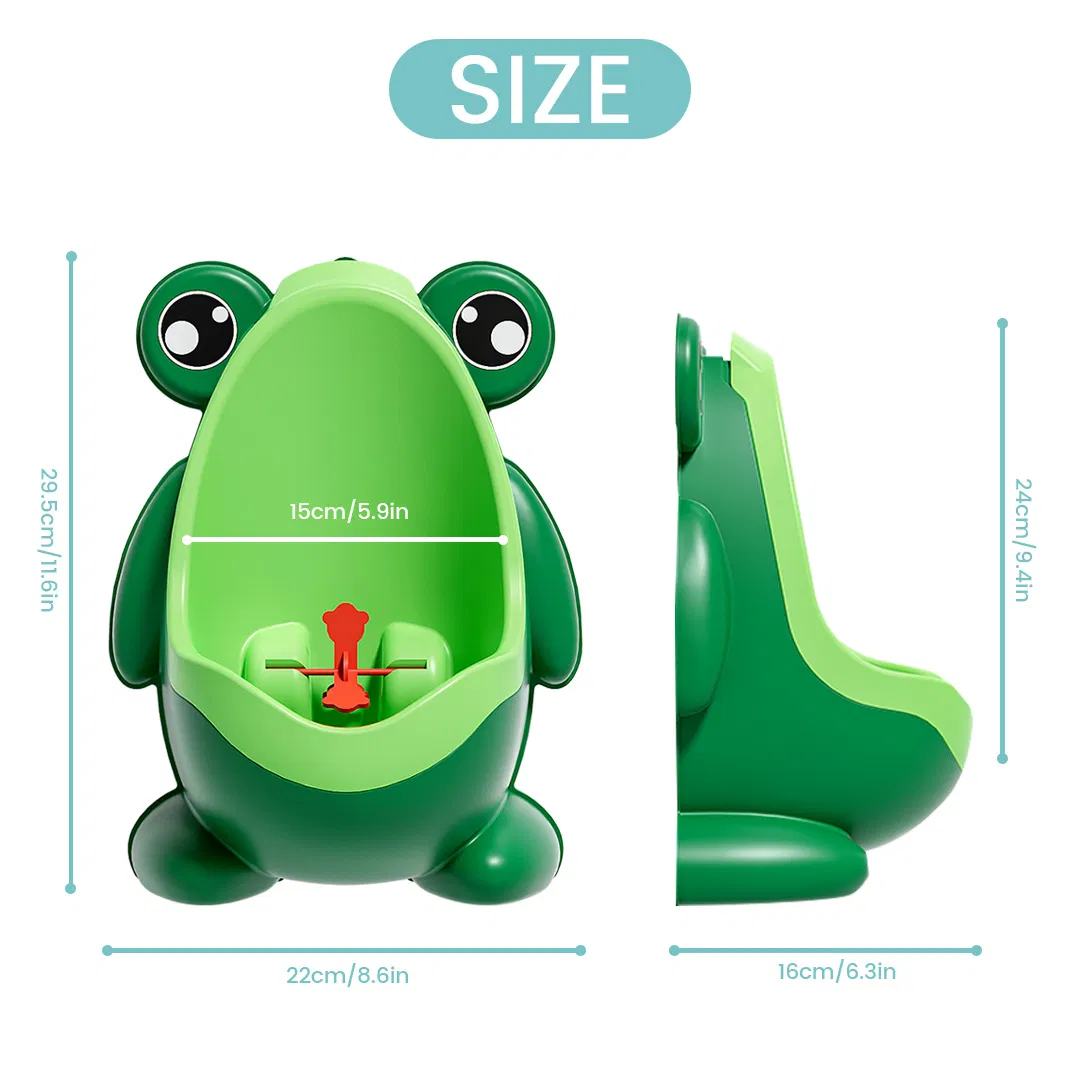 Frog PEE Training for Toddler Boys with Aiming Target