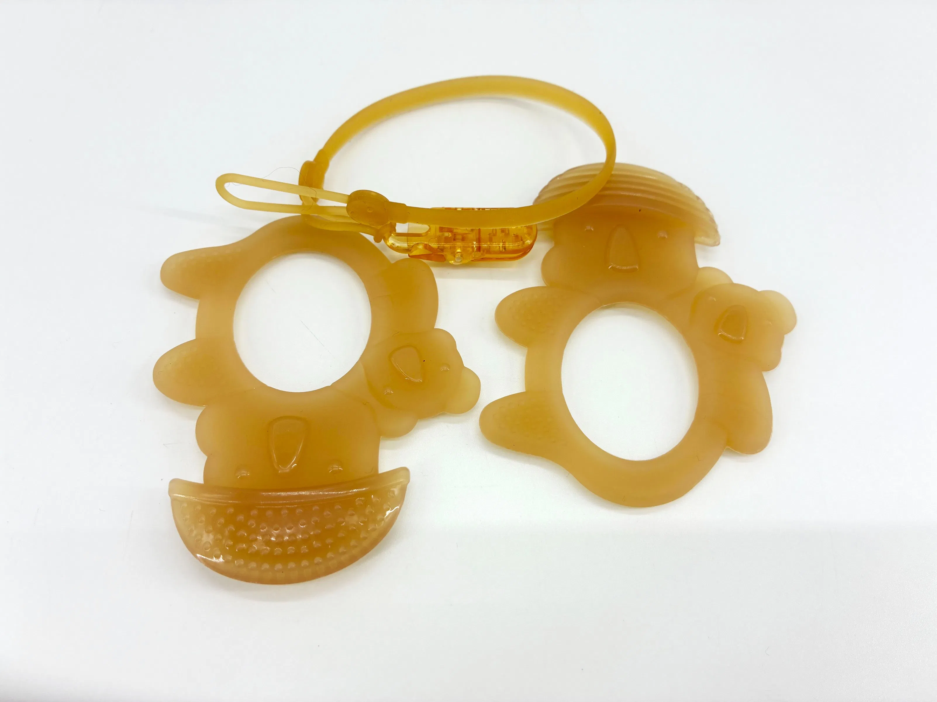 Full Liquid Food-Grade Silicone Little Bear Teether