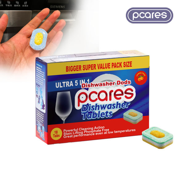 Eco-Friendly Dishwasher Detergent Pods/Dish Washing Tablets /All in One Tablets for Dishwasher