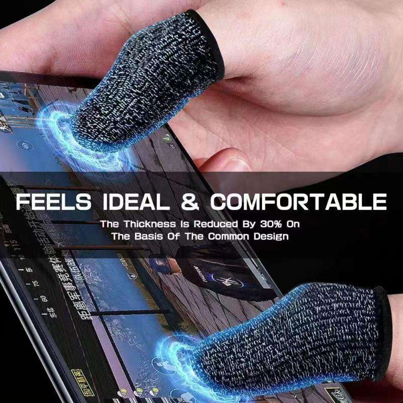 Медные чехлы для пальцев для игр на смартфоне