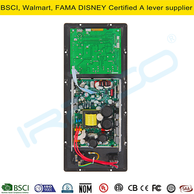 700W RMS Full-Range DSP Class D Professional Amplifier with Four Preset Modes for Exceptional Clarity and Punch Speaker