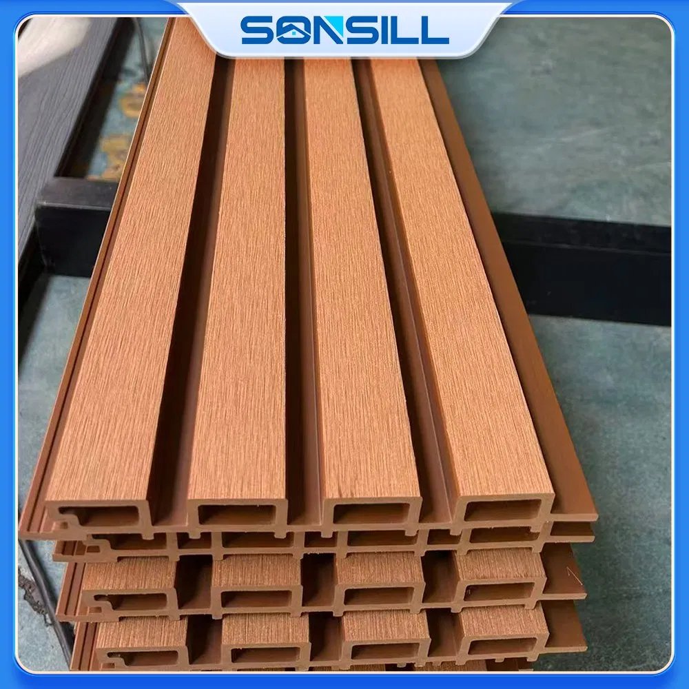 Sonsill Manufacturers Price Waterproof WPC Exterior Co Extrusion Wall Cladding WPC Wall Panel Outdoor