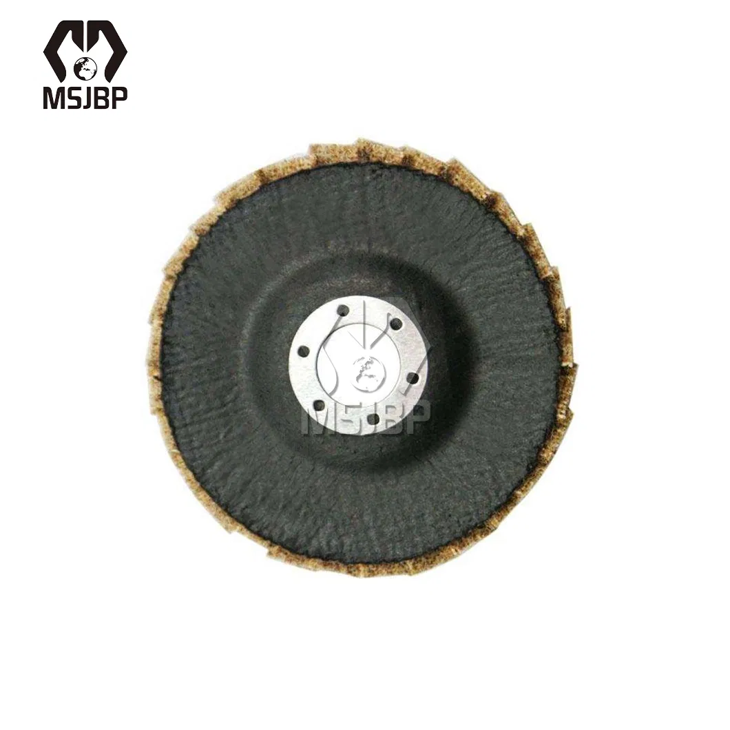 Msjbp Polishing Wheel China Suppliers 4′ ′ 4.5′ ′ 6′ ′ 7′ ′ 8′ ′ Flap Disc Specific for Woodworking