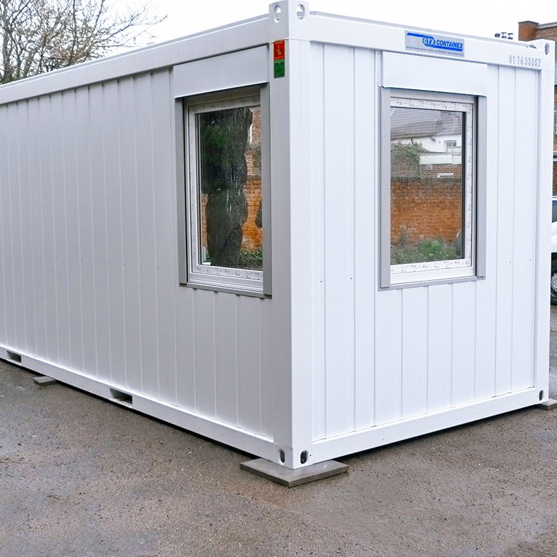 20FT Prefab Container House Storage Prefab Container House for Shop Office