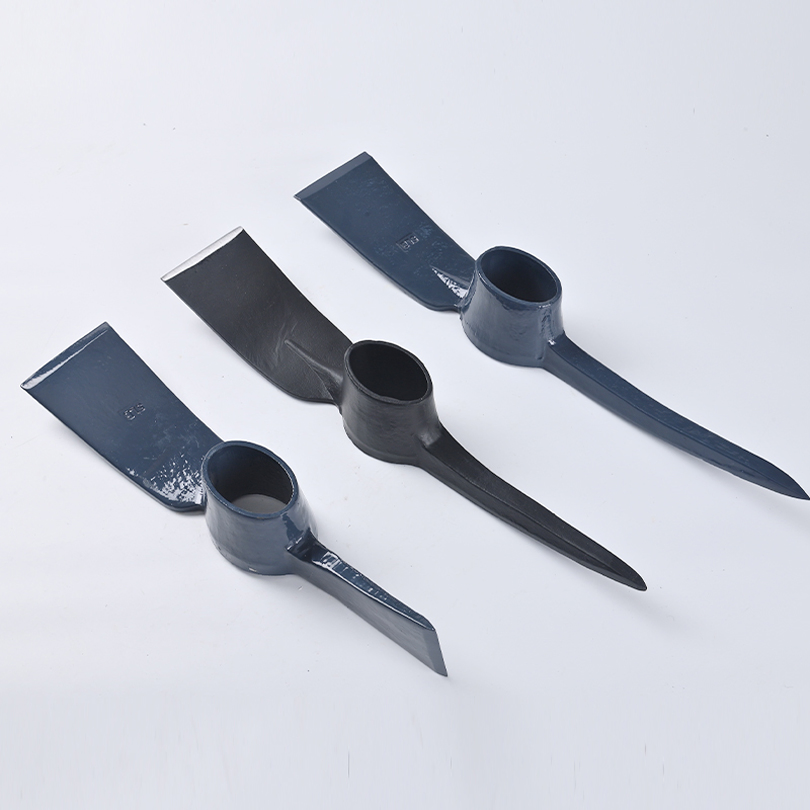 Ergonomic Plastic Handle Garden Pickaxe for Durable Outdoor Use