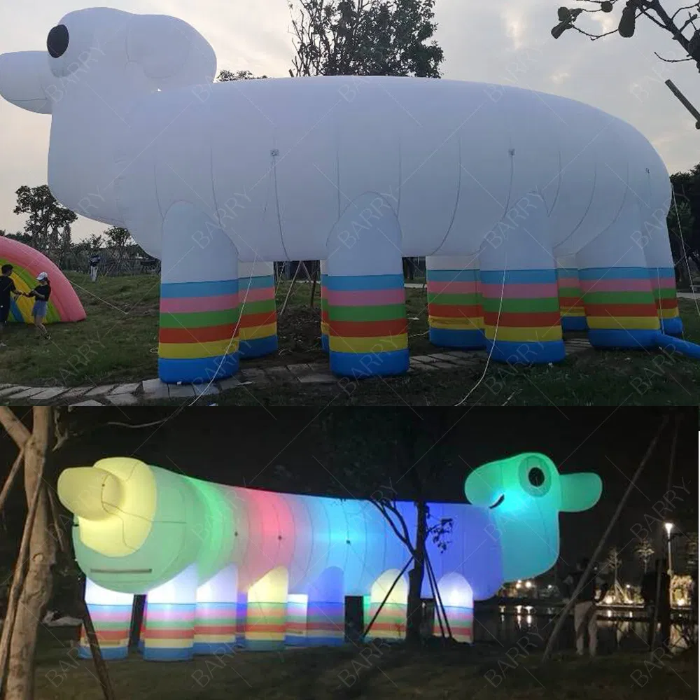 Outdoor Special Shape Lighting Inflatable with LED Light for Advertising Event