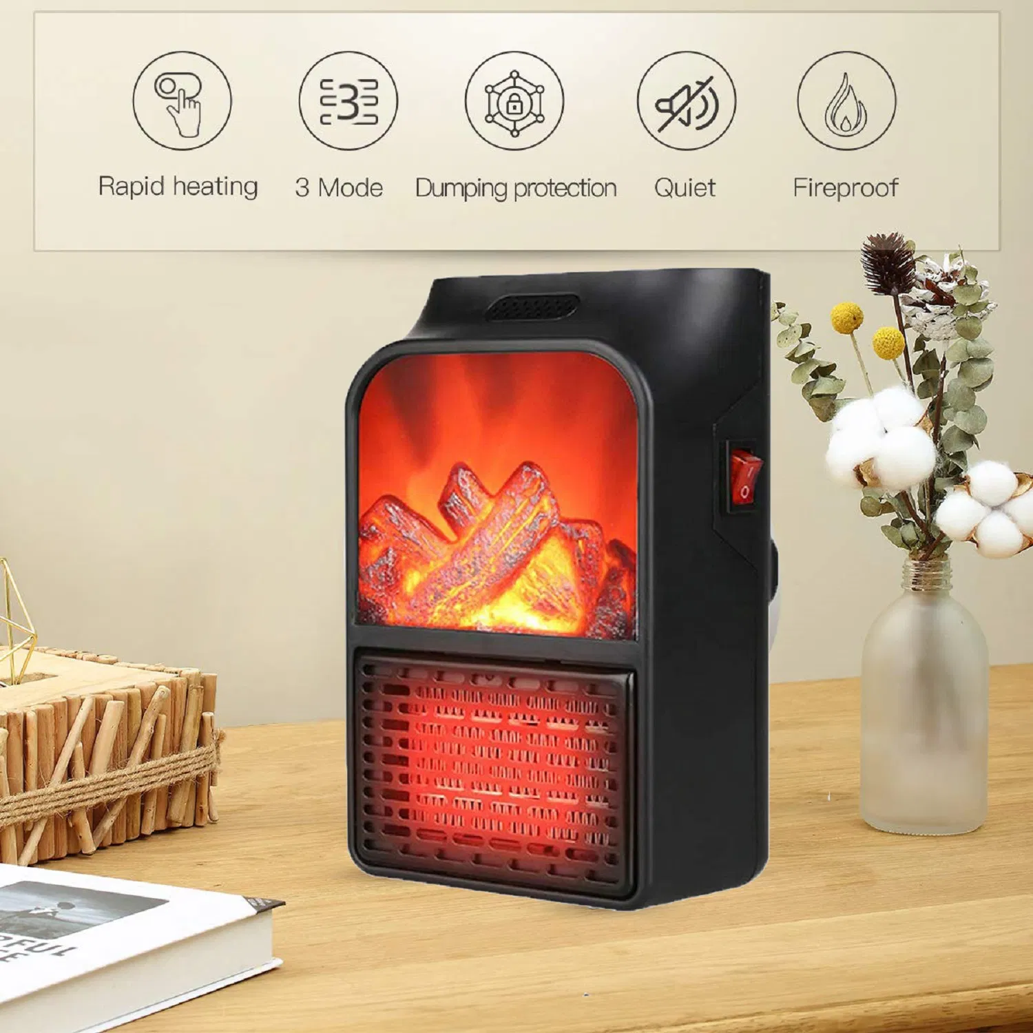 China Factory of Far Infrared Carbon Fiber Heating Heater for Women