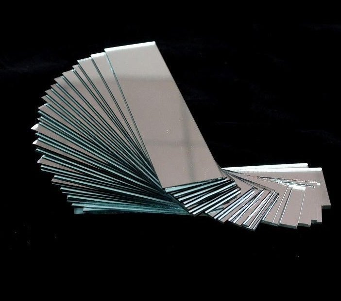 1.6mm Tempered Safety Clear Sheet Glass Aluminium Mirror for DIY Projects & Crafts - True Reflection Surface